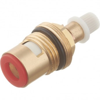 Кран-букса LEMARK для Лотус, с керамическими прокладками, поворот 180 гр., горячая