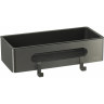 Полка для душа прямая LEMARK SHELF LINE 9776045 графит