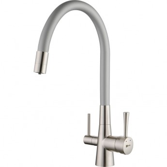 Смеситель для кухни LEMARK COMFORT LM3075BN-SILVER Смеситель для кухни LEMARK COMFORT LM3075BN-SILVER